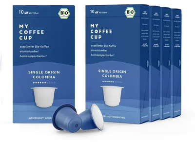 Produktbild von My Coffee Cup - Single Origin Colombia – 50 Kapseln