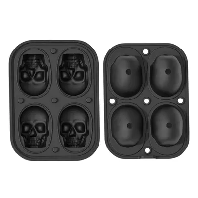 Produktbild von Halloween Silikon Backform Totenkopf Grusel Kuchen