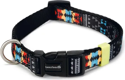Produktbild von Beeztees Mucadi - Hundehalsband - bunt - 48-70 cm x 25 mm