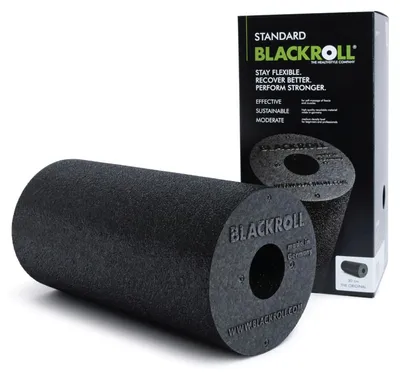 Immagine prodotto di Rullo foam standard - Massaggio schiena e collo - 30 x 15 cm - Nero