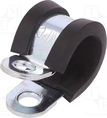 Immagine prodotto di 1 x Fascetta per tubi: Larghezza: 12 mm, Diametro interno: 5,3 mm, Diametro esterno: 12 mm, Codice prodotto: LKD11212