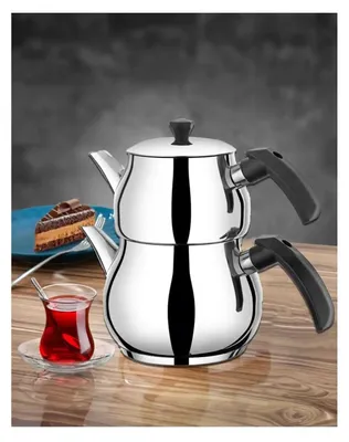 Produktbild von Roland Germany Mini-Tee-Set aus rostfreiem Edelstahl, doppelwandig 0,8 l/1,2 l