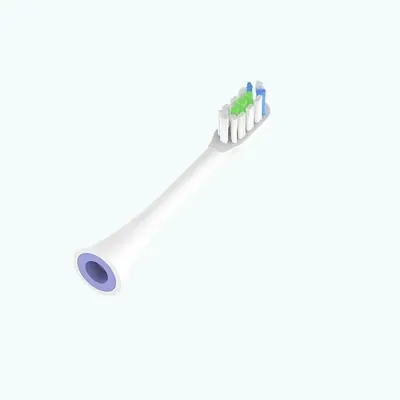 Produktbild von Nistal Ersatz-Zahnbürstenkopf Sonic Weiß für Soocas