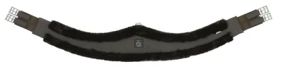 Produktbild von NORTON XTR Kunstlammfell Sattelgurt, Farbe:schwarz. synethisches Schaffell schwarz, Größe:135 cm