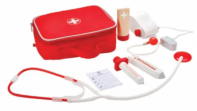 Produktbild von Hape Playscapes Dein Doktorset, E3010