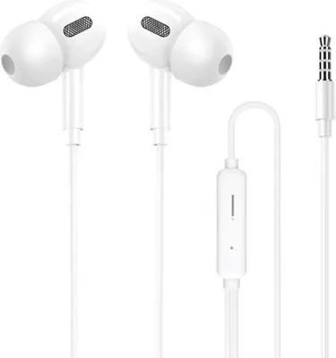 Image de WEKOME YA11 - Casque hi-fi filaire avec prise jack 3,5 mm (Blanc)