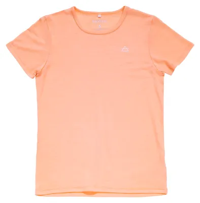 Obrázok produktu pre DEVOLD – M76 ACTIVE TEE Dámske outdoorové tričko z merino vlny – jasnooranžové jasnooranžové XS