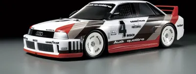 Produktbild von Tamiya Audi 90 Quattro Racing 1:10 TT-02 Chassis, Bausatz Modell