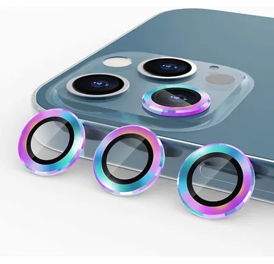 Obrázok produktu pre Kovový krúžok na fotoaparát Fólia z tvrdeného skla pre Apple iPhone 14 Pro Max / 14 Pro Armour