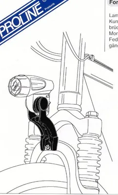 Image de Adaptateur De Fourche Proline Noir