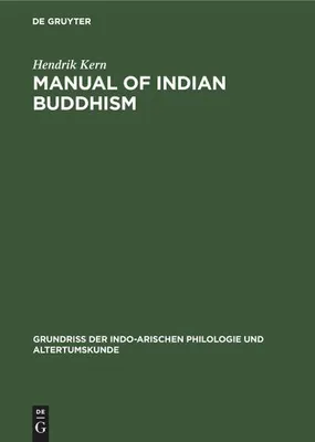 Produktbild von Manual of Indian buddhism