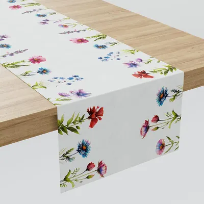 Produktbild von Weihnachtstischläufer 38x160 Wildblumen Frühling