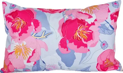 Produktbild von JACK 30x50cm Motiv Outdoor Kissen Dekokissen Wasserabweisend Garten Stuhl Wasserblumen