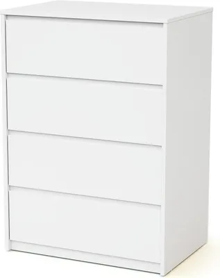 Immagine prodotto di WEBABY - Cassettiera bambini 4 cassetti UNO legno - Bianco