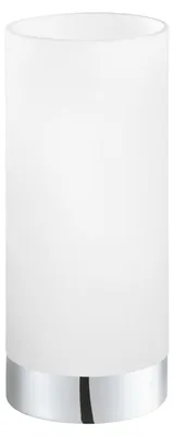 Image de Damasco 1 lampe de table chrome, blanc