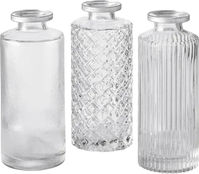 Zdjęcie produktu dla BOLTZE Wazon Adore zestaw 3 różnych 13cm 801254
