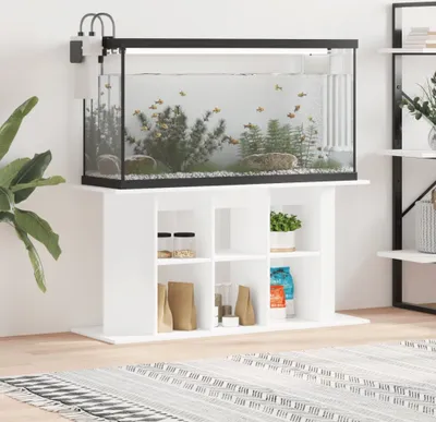 Immagine prodotto di Supporto per acquario in look rovere marrone Materiale legno: Bianco / 120 x 40 x 60 cm Colore: Bianco Dimensioni: 120 x 40 x 60 cm