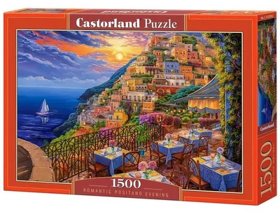 Immagine prodotto di Puzzle 1500 pezzi Romantic Positano Evening 152209 Castorland