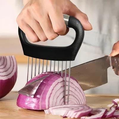 Produktbild von Zwiebelschneider Zwiebelhalter Tomatenschneider Avocadoschneider