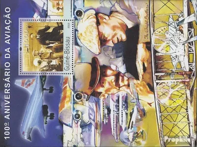 Produktbild von Briefmarken Guinea-Bissau 2003 Mi Block435 (kompl.Ausg.) postfrisch Brüder Wright