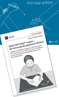 Produktbild von Schreibtisch-Auflage für Linkshänder DESK-PAD LEFTY®, mit Übungsheft