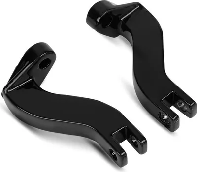 Produktbild von Sozius Fussrasten-Halter für Harley Davidson Touring 96-25 schwarz
