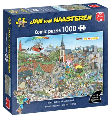 Imagen del producto de Jan van Haasteren 1110100606, 1000 piezas, Paisaje, 15 años