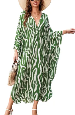 Productafbeelding van Solidchoice - Dames Kimono Strand Maxi Voor Zomer en Vrijetijd