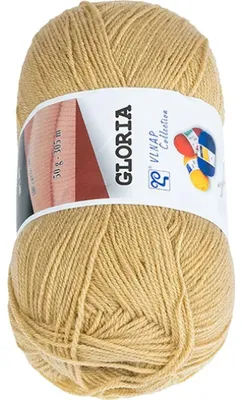 Obrázek produktu pro Příze GLORIA - 50 g, 305 m - Béžová