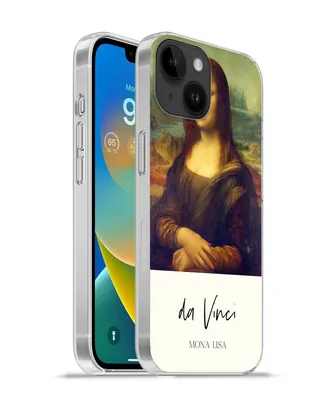 Produktbild von MuchoWow® Handyhülle Schutzhülle Hülle für Apple iPhone 14 - Softcase Mona Lisa - Leonardo da Vinci - Alte Meister Silikon Softcase Handy Hülle - Mobiltelefonhülle