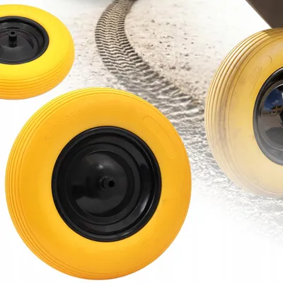 Produktbild von RAD, VOLLPOLYURETHAN, 390 mm, 4.00-8 ACHSE, RAD FÜR KOFFER