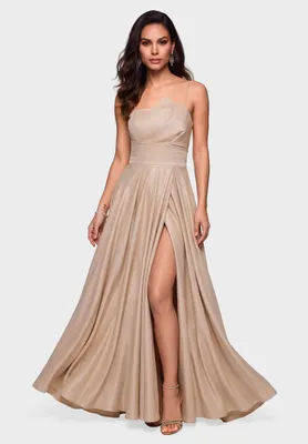 Produktbild von LARICA Kleid Maxi Eleganz Festlich LA-OM-DLR454 gold XS