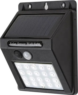 Produktbild von Rabalux 7880 Solarleuchte Ostrava, 4000K, 100lm, schwarz, neutralweiß, 12,5cm