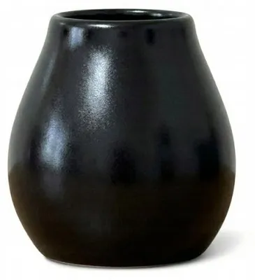 Immagine prodotto di Tykwa in Vetroceramica JR - Tazza per Yerba Mate da 300 ml (Nera opaca)