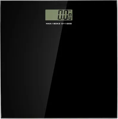 Obrázok produktu pre Esperanza EBS002K, Elektronická osobná váha, 180 kg, Čierna, kg, lb, ST, Štvorec, Temperované sklo