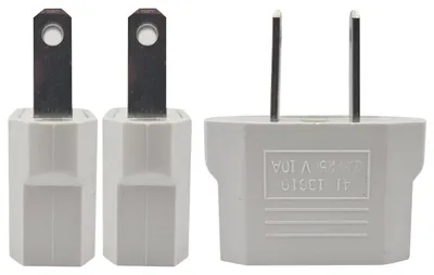 Produktbild von Weltadapter Typ A+B für Amerika, Japan, Kanada, Mexiko - 3 Stück