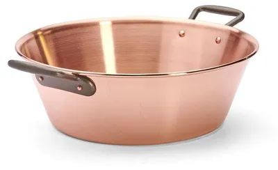 Productafbeelding van De Buyer Inocuivre marmeladepot, koper, glad, 38 cm, 9 liter