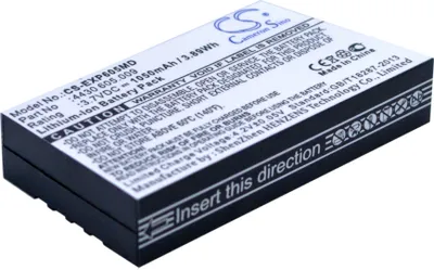 A product shot of a lithium-ion battery pack.