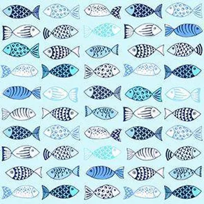 Produktbild von Braun & Company Servietten blau 33 x 33 cm - 20er Pack
