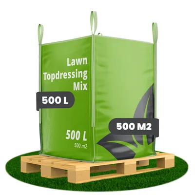 Obrázok produktu pre Topdressing trávnika – zmes s mykorízou a rizobaktériami (Veľká taška 500 litrov – na 500 m2)