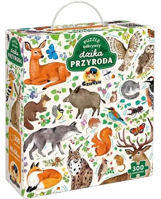 Obrázok produktu pre Puzzle s 300 dielikmi Objavitelia Divoká príroda CzuCzu