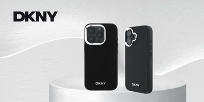 Produktbild von Tasche Dkny Plain Logo Magsafe Na Iphone 14 Pro Max - Czarne