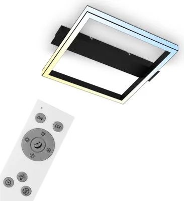 Produktbild von LED Deckenleuchte, schwarz, LED/26W