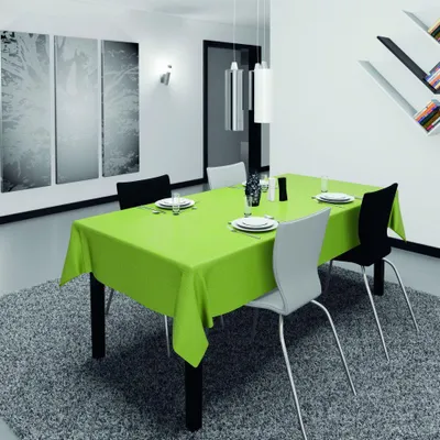 Produktbild von d-c-table® Tischdecke Monte Carlo Sharon 140 x 180 cm, limone