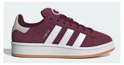 Produktbild von Adidas Campus Damen Sneaker in Burgunderrot für Alltag und Freizeit, Modell KH8807