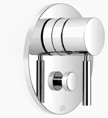 Immagine prodotto di Dornbracht mitigeur monocommandé encastré avec inverseur, plaques de recouvrement 150mm, 36120660-00, 36120660-00