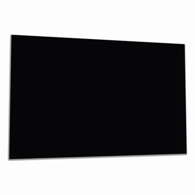 Produktbild von Wallario Herdabdeckplatte aus Glas, Größe 80 x 52 cm 1-teilig, Motiv Schwarz