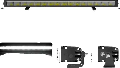 Obrázek produktu pro Světelný pás LED, krytí IP68, kombinovaný úhel vyzařování, 32 palců