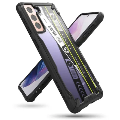Produktbild von Ringke Fusion X Hülle für Samsung Galaxy S21+ - Schwarz KP38106