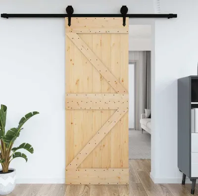Zdjęcie produktu dla vidaXL Drzwi NARVIK 70x210 cm lite drewno sosnowe